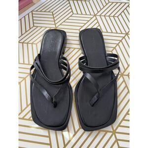 Schutz Women's Rania Leather Sandal | SIZE 6.5